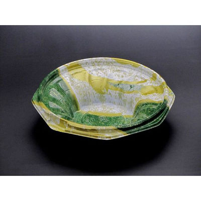 リスパック どんぶり容器 バイオデリカ このみ160B K-さがら緑 RHAL255 1袋(50個)（直送品）