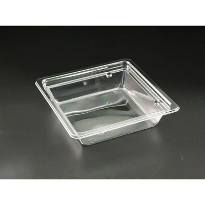 リスパック サラダ容器 バイオカップ キューブ 15-35B PABK300 1ケース(600個(50個×12)（直送品）