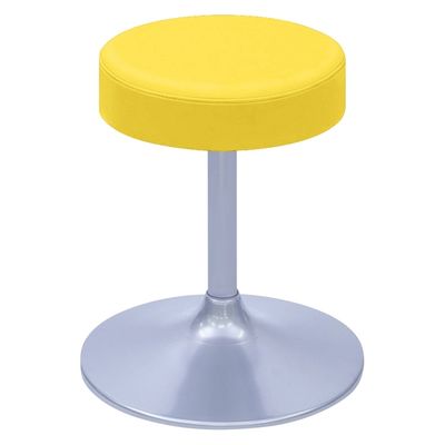 【軒先渡し】高田ベッド A型クランケチェアー Φ360mm 24989400 ビニルレザーイエロー TB-1562-01(H350) 1台（直送品）