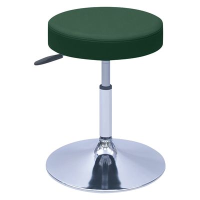 【軒先渡し】高田ベッド G型クランケチェアーΦ390mm 24989700 ビニルレザーメディグリーン TB-1562-02(H420-530) 1台（直送品）