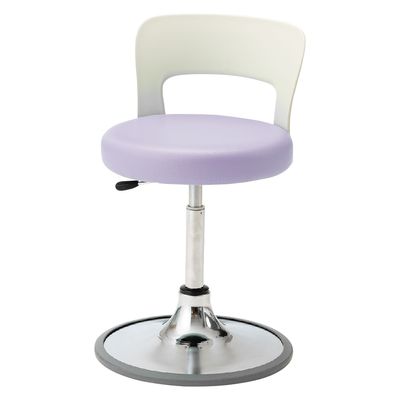 マツヨシ クランケチェア(背付) 25301601 ラベンダー MY-N3230RB(プロテクターツキ) 1台（直送品）