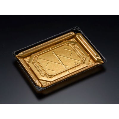 リスパック 刺身容器 バイオPET 美枠 20-15B 箔おし金 FAPV341 1袋(50個)（直送品）