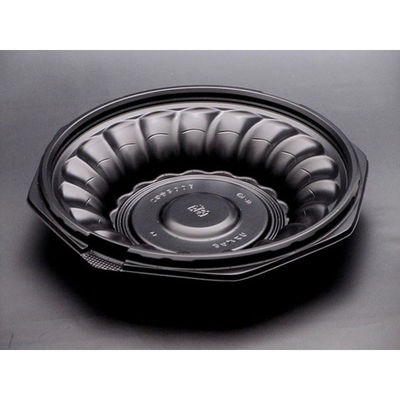 リスパック どんぶり容器 バイオデリカ このみ200B 黒 RHAL591 1ケース(600個(50個×12)（直送品）