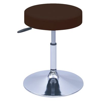 【軒先渡し】高田ベッド G型クランケチェアー Φ390mm 24989700 ビニルレザー茶 TB-1562-02(H420-530) 1台（直送品）