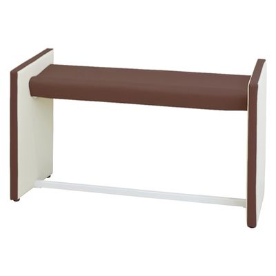 【軒先渡し】マツヨシ 待合室用ハイチェア W900mm 25329600 モカブラウン MY-MHH09(W900MM) 1台（直送品）