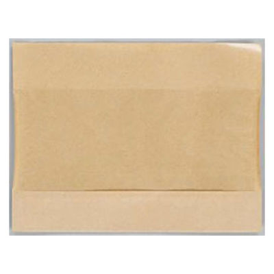 福助工業 窓付ガゼット袋 パノラマパック KBB21-16 未晒無地P 00404082 1ケース(3000個(100個×30)（直送品）