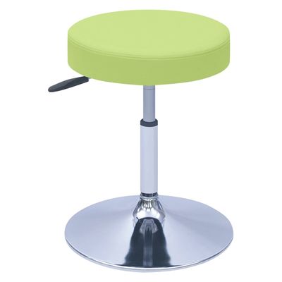 【軒先渡し】高田ベッド G型クランケチェアーΦ390mm 24989700 ビニルレザーライムグリーン TB-1562-02(H420-530) 1台（直送品）