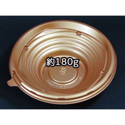 リスパック どんぶり容器 バイオデリカ たかみ160B ひかり RHHH422 1ケース(800個(50個×16)（直送品）