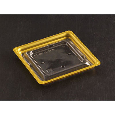 リスパック バイオカップ キューブ 11-TCN 穴3H 金 PABK136 1袋(50個)（直送品）