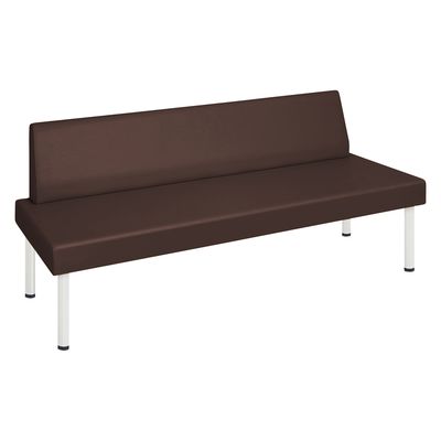 【軒先渡し】高田ベッド STスミス(02) 25298002 ビニルレザー茶 TB-1489-02(150X72CM) 1台（直送品）