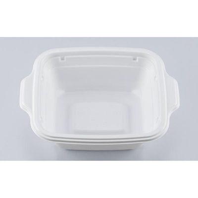 シーピー化成 弁当容器 BFランチ角385 ホワイト 本体 0144838500075 1ケース(600個(50個×12)（直送品）