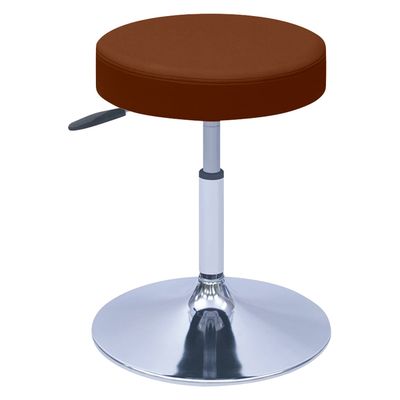 【軒先渡し】高田ベッド G型クランケチェアーΦ390mm 24989700 ビニルレザーライトブラウン TB-1562-02(H420-530) 1台（直送品）