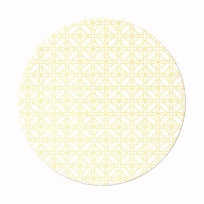 九州紙工 HANAシリーズコースター朝顔クッション紙丸型(90×90mm 厚み1mm) CO-3 1ケース(5000個(100個×50)（直送品）