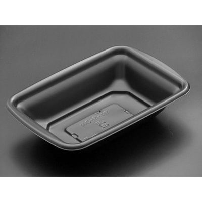 リスパック どんぶり容器 バイオデリカ HQ-5-1B 黒 RHHC413 1袋(100個)（直送品）