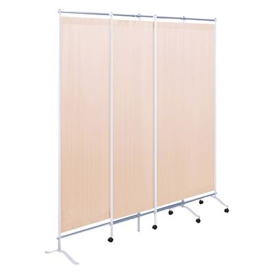 【軒先渡し】高田ベッド 3連スライドスクリーン 25297601 ピンク TB-1565(H150CM) 1台（直送品）