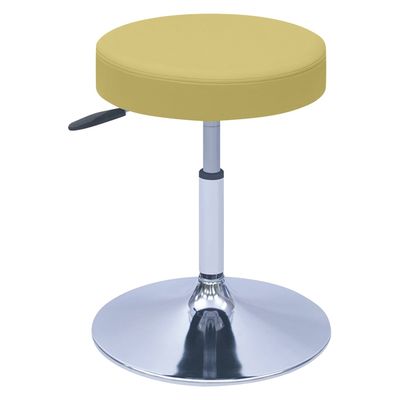 【軒先渡し】高田ベッド G型クランケチェアー Φ390mm 24989700 ビニルレザーアイボリー TB-1562-02(H420-530) 1台（直送品）