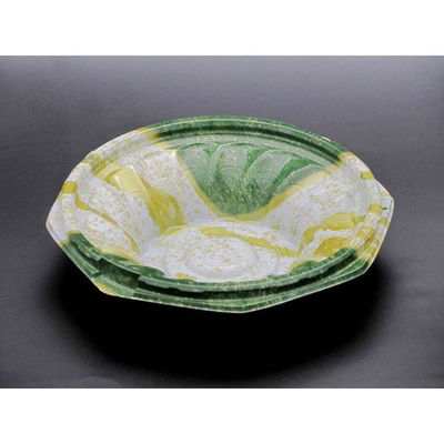 リスパック どんぶり容器 バイオデリカ このみ180B K-さがら緑 RHAL365 1袋(50個)（直送品）