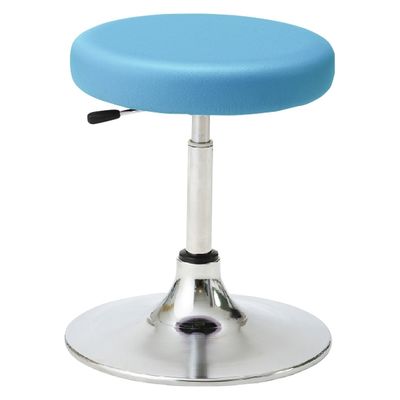 松吉医科器械 マツヨシ クランケチェア(背なし) 25301700 ライトブルー MY-N3235R 1台（直送品）