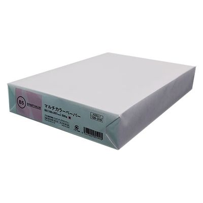 ジョインテックス スマートバリュー カラーペーパーB5 桃 500枚 A260J-7 1冊（直送品）