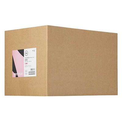 ジョインテックス スマートバリュー カラーペーパー特厚口B4 桃 1500枚 A283J-7 1箱（直送品）