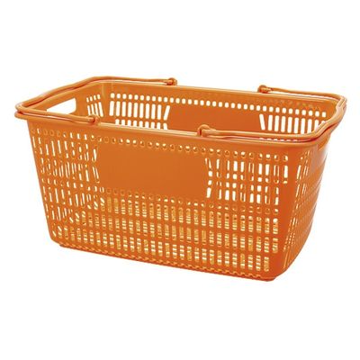 ジョインテックス スマートバリュー ショップかご 30L橙10個 B264J-OR10 1箱（直送品）