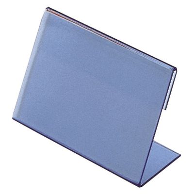 日本医理器材 名札立(L型) 23687802 70X110MM(ブルー) 1セット(10入)（直送品）