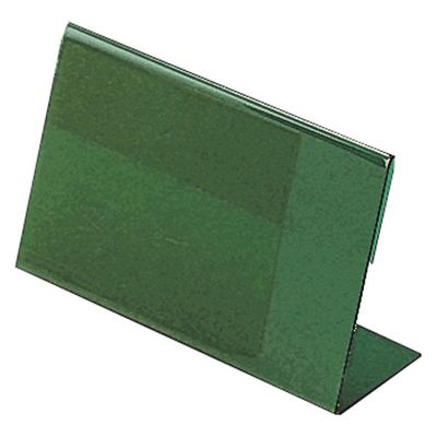 日本医理器材 名札立(L型) 23687800 70X110MM(グリーン) 1セット(10入)（直送品）