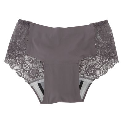 アツギ 吸水型サニタリーショーツレースタイプ 25354103 87902APS(L)グレイブラウン 1個（直送品）