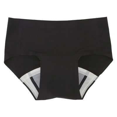 アツギ 吸水型サニタリーショーツ(フラット) 25354200 87903APS(M)ブラック 1着（直送品）