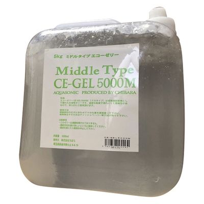 ちばら エコーゼリー ミドルタイプ 25288107 CE-GEL5000M(5000MLX2 1箱(2入)（直送品）