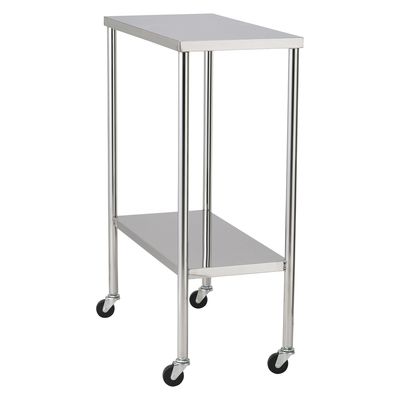 マツヨシ スリム抗菌器械台(2段) 2段 25329400 MY-IW170(300X600X800) 1台（直送品）