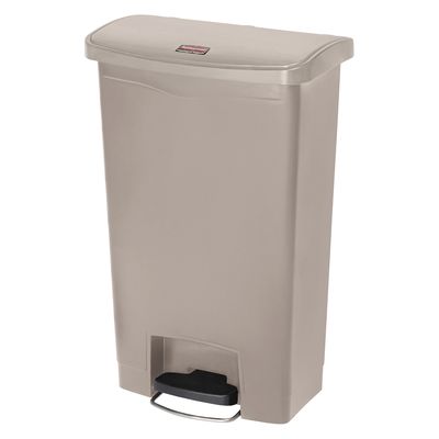 ラバーメイド スリムジムステップオンコンテナ90L 25264006 RM1883552BG(ベージュ) 1個（直送品）