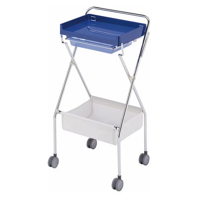 西村製作所 アプリワゴン(折りたたみ) 折りたたみ式 25343903 SN-AP016B(ブルー) 1台（直送品）