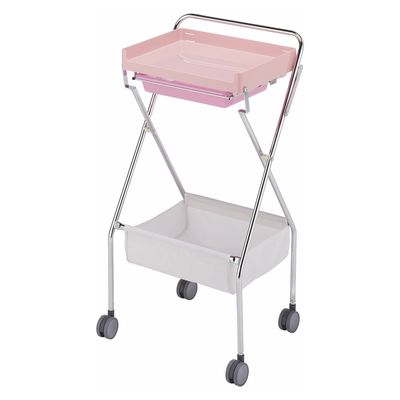 西村製作所 アプリワゴン(折りたたみ) 折りたたみ式 25343902 SN-AP016P(ピンク) 1台（直送品）