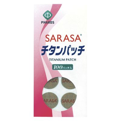 ファロス SARASAチタンパッチ 25206500 TP100(100マイ) 1梱(100入x10箱)（直送品）