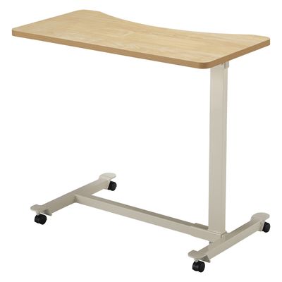 【軒先渡し】高田ベッド エコノミーベッドサイドテーブル キャスタータイプ 25329101 ナチュラル TB-BST-0270(キャスター) 1台（直送品）