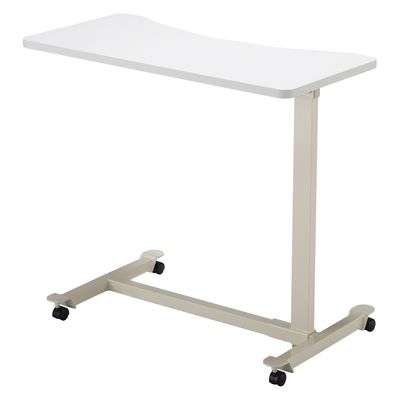 【軒先渡し】高田ベッド エコノミーベッドサイドテーブル キャスタータイプ 25329102 ホワイト TB-BST-0275(キャスター) 1台（直送品）