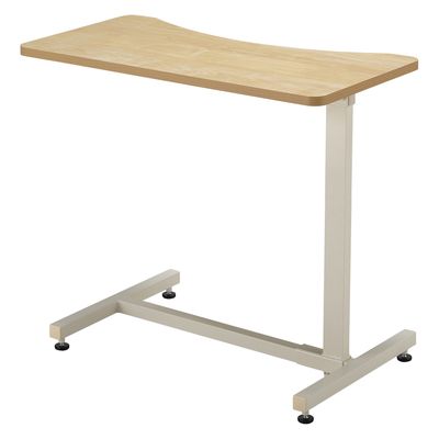 【軒先渡し】高田ベッド エコノミーベッドサイドテーブル アジャスタータイプ 25329001 ナチュラル TB-BST-0170(アジャスター) 1台（直送品）