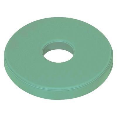 【軒先渡し】高田ベッド 円座クッション 25284900 ビニルレザーライトグリーン TB-1449(40X5CM) 1個（直送品）
