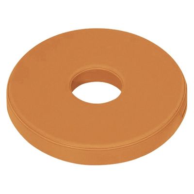 【軒先渡し】高田ベッド 円座クッション 25284900 ビニルレザーオレンジ TB-1449(40X5CM) 1個（直送品）