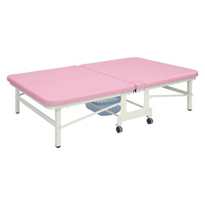 【軒先渡し】高田ベッド キングベンダ 25353700 ビニルレザーピンク TB-466(100X180X40CM) 1台（直送品）