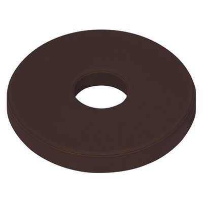 【軒先渡し】高田ベッド 円座クッション 25284900 ビニルレザー茶 TB-1449(40X5CM) 1個（直送品）