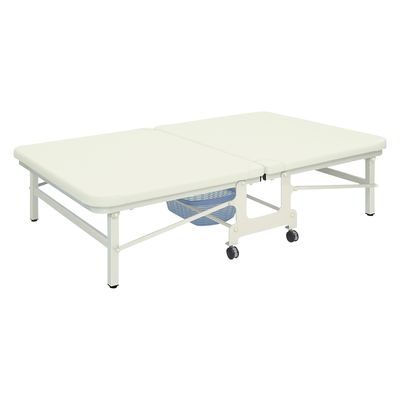 高田ベッド キングベンダ 25353705 ビニルレザー白 TB-466(120X180X45CM) 1台（直送品）