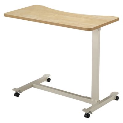 【軒先渡し】高田ベッド エコノミーベッドサイドテーブル キャスタータイプ 25329100 ナチュラル TB-BST-0265(キャスター) 1台（直送品）