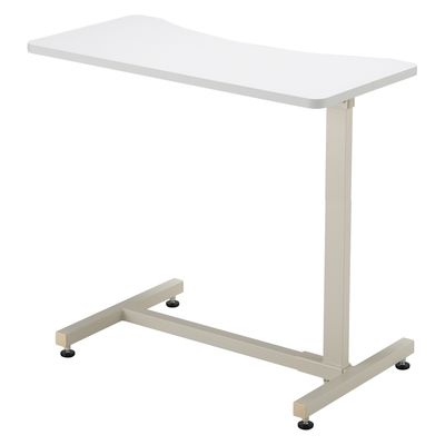 【軒先渡し】高田ベッド エコノミーベッドサイドテーブル アジャスタータイプ 25329002 ホワイト TB-BST-0175(アジャスター) 1台（直送品）