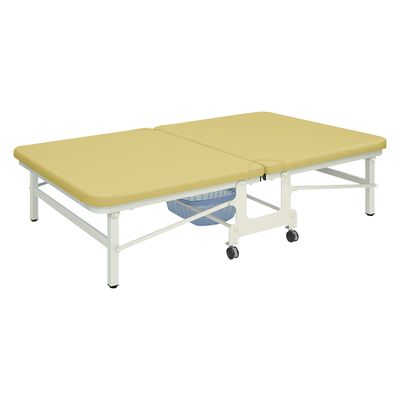 【軒先渡し】高田ベッド キングベンダ 25353706 ビニルレザーアイボリー TB-466(120X190X45CM) 1台（直送品）