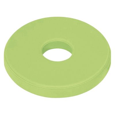 【軒先渡し】高田ベッド 円座クッション 25284900 ビニルレザーライムグリーン TB-1449(40X5CM) 1個（直送品）