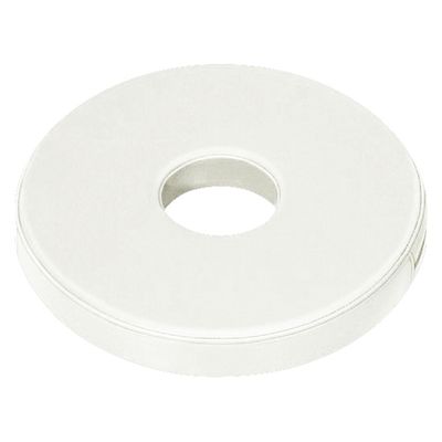 【軒先渡し】高田ベッド 円座クッション 25284900 ビニルレザー白 TB-1449(40X5CM) 1個（直送品）