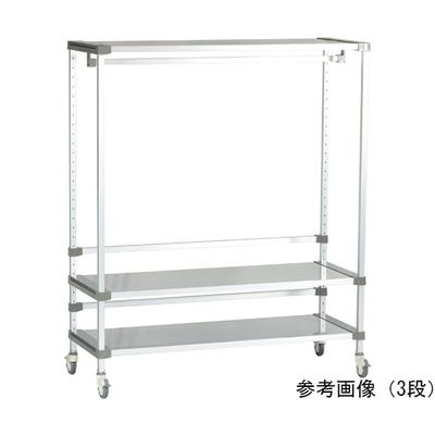 アズワン アルアップワードローブ 1200×554×900 3段 キャスター付 65-9619-73 1個（直送品）