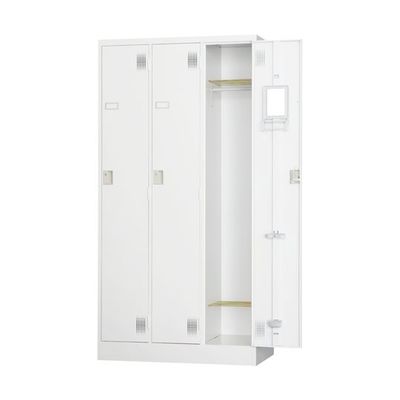 アズワン TLKスタンダードロッカー 3人用 シリンダー錠 65-9622-81 1台（直送品）